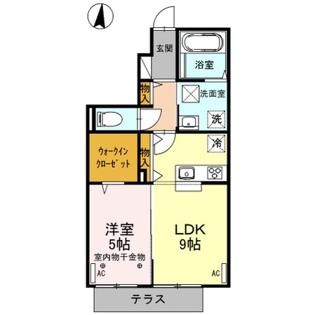 リヴェールヴィラの物件間取画像